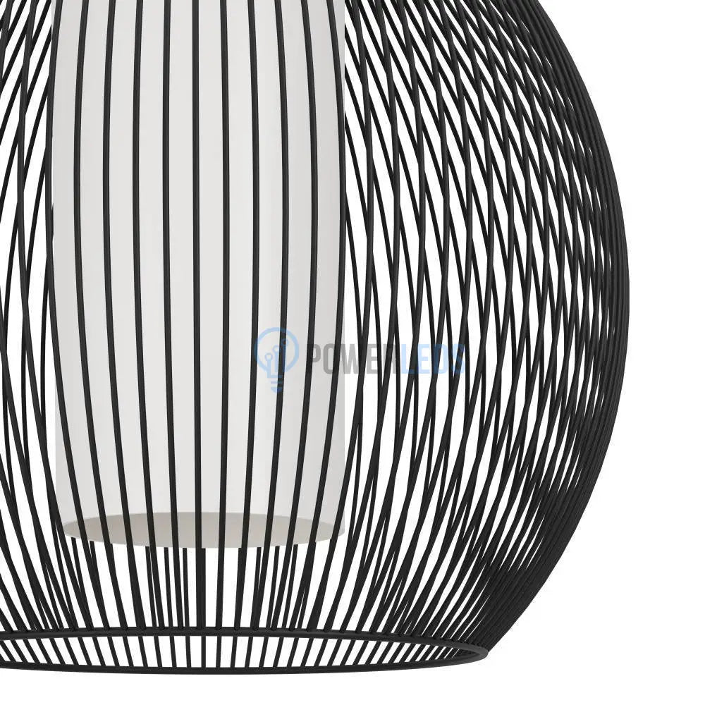 Pendul RAZONI 1 Black 110CM NEAGRA / ABAJUR Lighting Fixtures