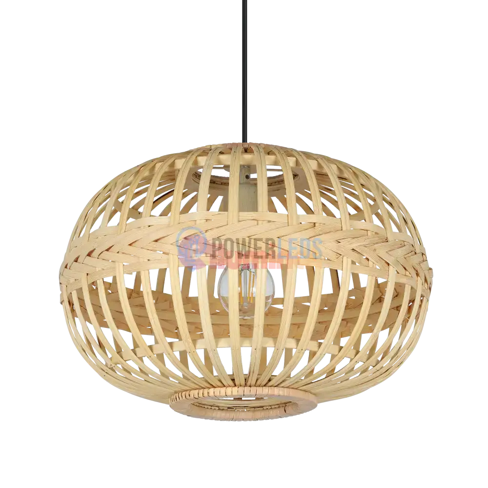 Lustra LED Suspendata AMSFIELD Wood Style  EGLO 49771 powerleds.ro