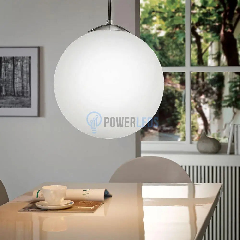 Pendul RONDO White & Silver 110x30CM ALBA / ABAJUR Lighting Fixtures