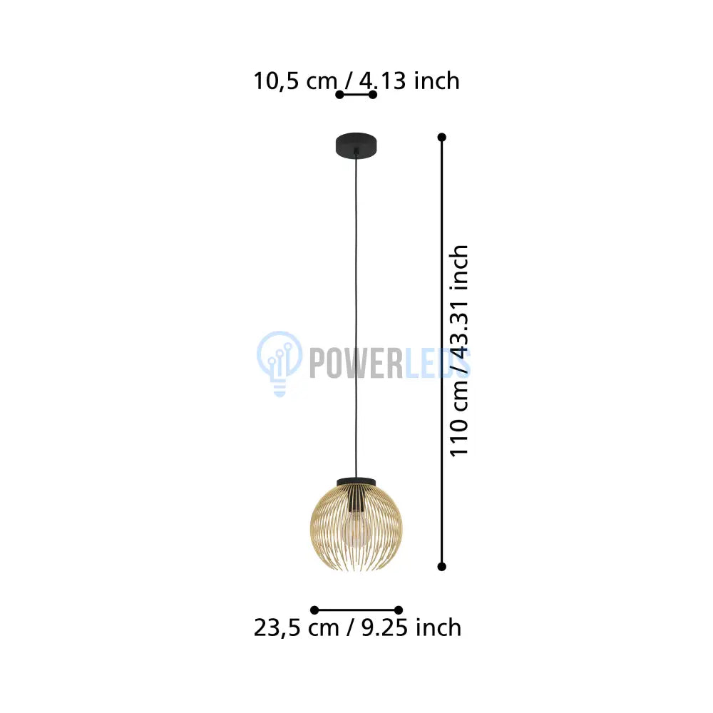 Pendul 1xE27 VENEZUELA EGLO 900166 powerleds.ro