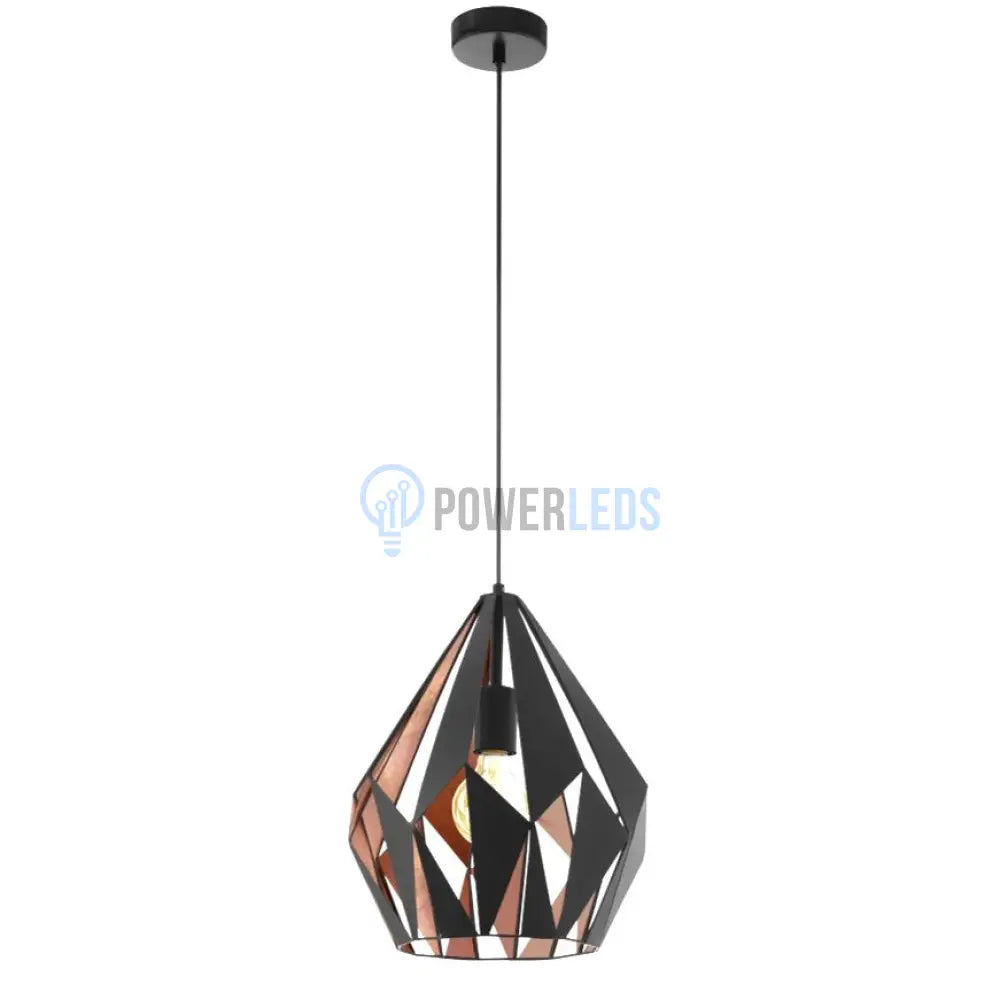 Pendul Vintage E27 Pheonix Negru Lighting Fixtures