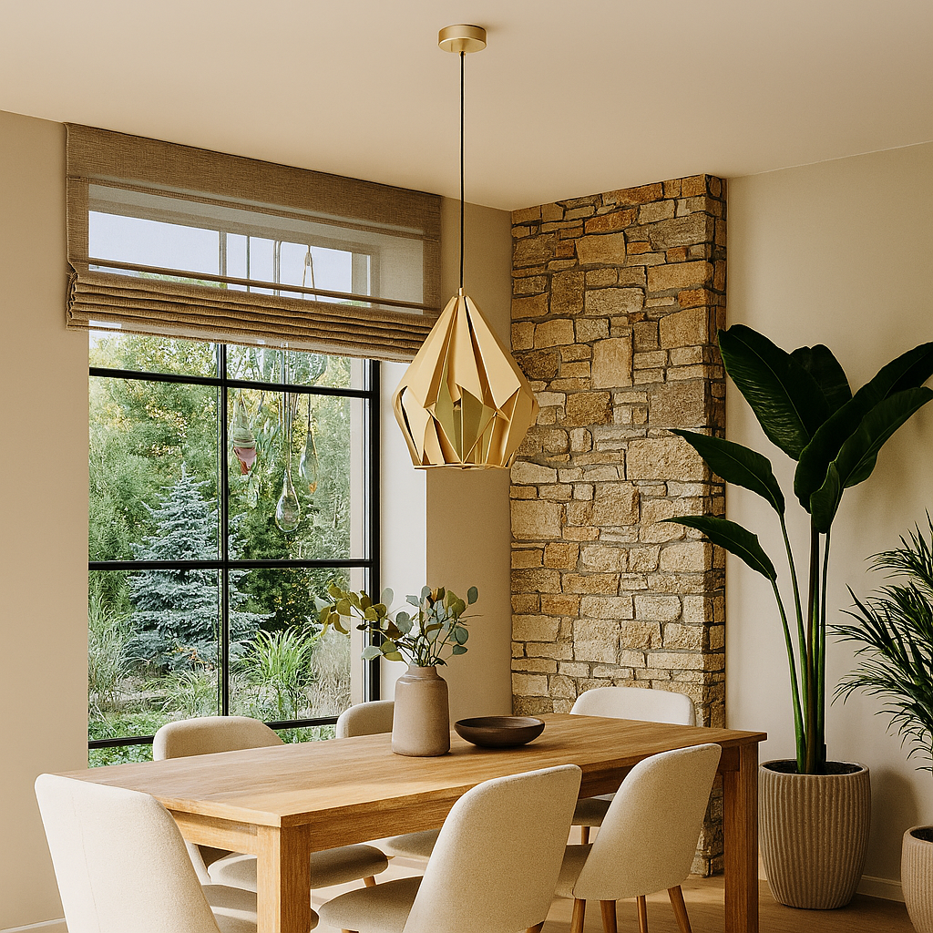 Pendul vintage EGLO CARLTON Gold 43814