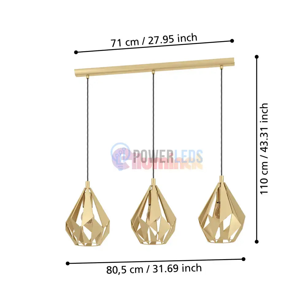 Pendul vintage EGLO CARLTON 43909 powerleds.ro