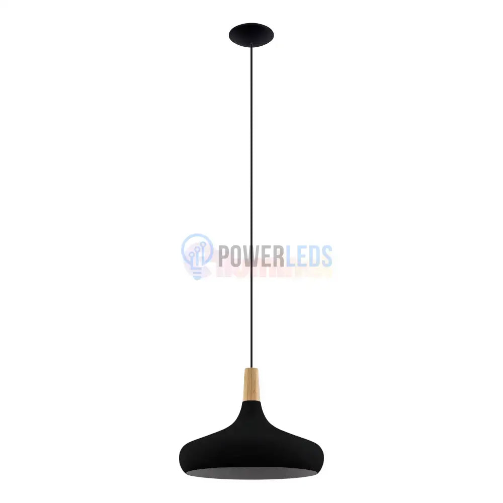 Pendul Vintage Maxi SABINAR Black 110CM Eglo NEAGRA / VINTAGE SI RETRO DESIGN Lighting Fixtures