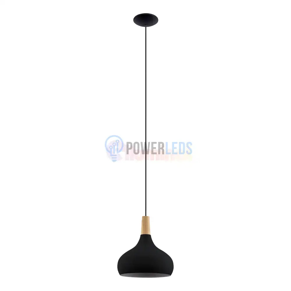 Pendul Vintage Mini SABINAR Black 110CM Eglo NEAGRA / VINTAGE SI RETRO DESIGN Lighting Fixtures