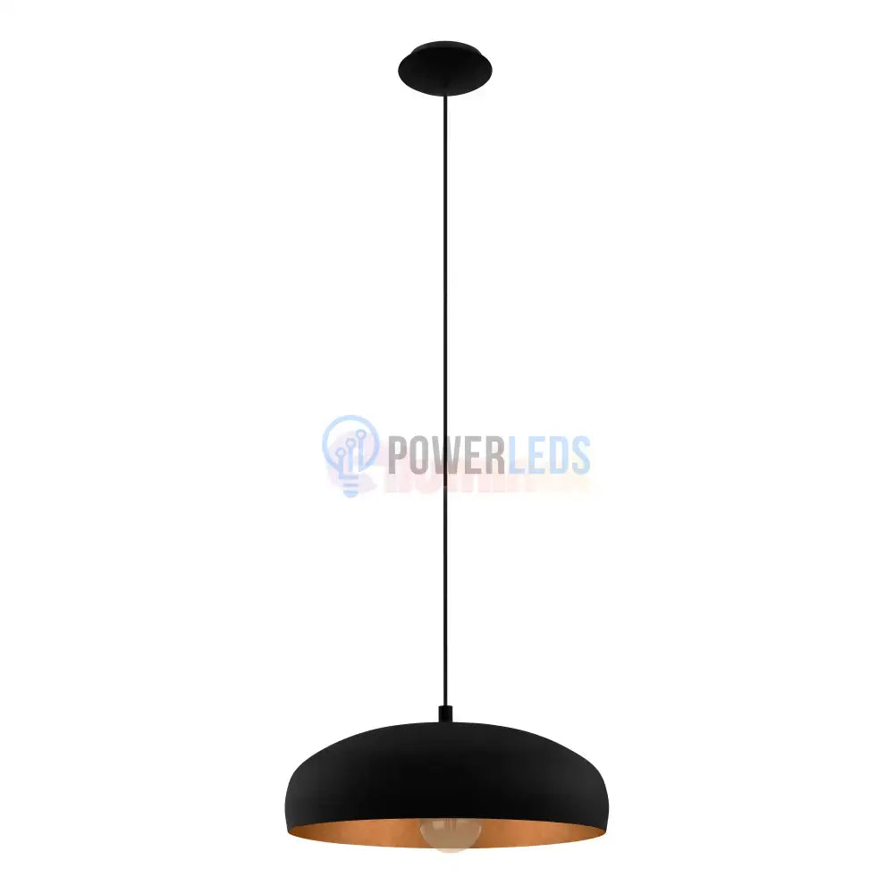 Pendul Vintage MOGANO 1 Black & Gold 110CM Eglo NEAGRA / VINTAGE SI RETRO DESIGN Lighting Fixtures