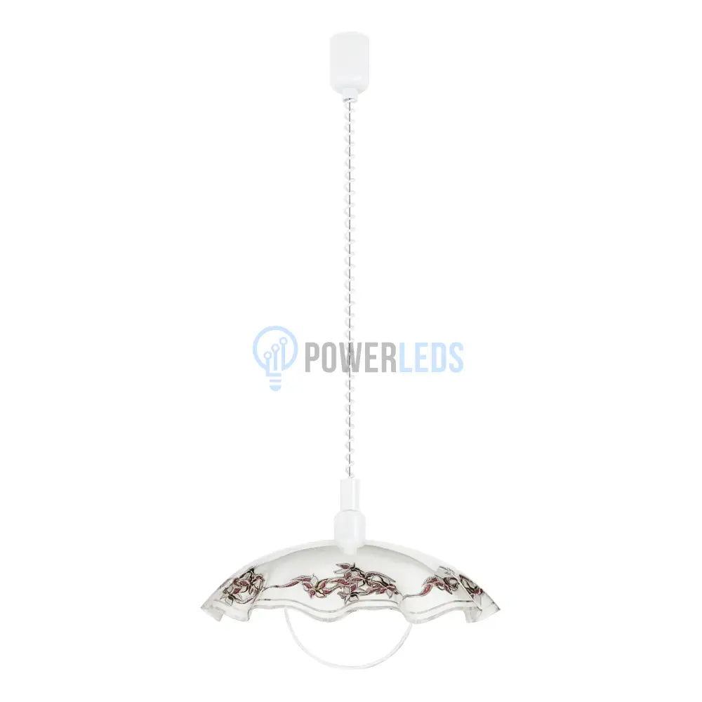 Pendul Vintage VETRO White 110CM ALBA / ABAJUR Lighting Fixtures