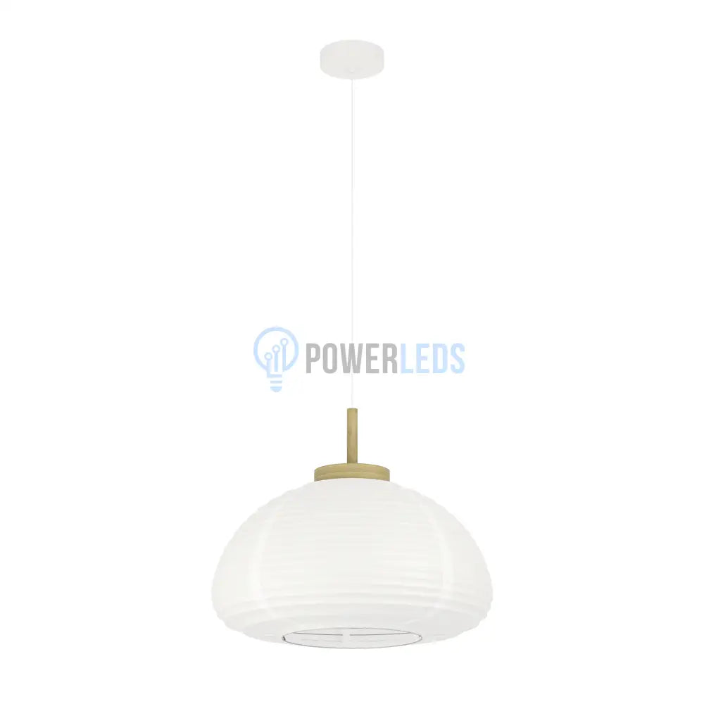 Pendulul SUMMERHILL White 110CM Eglo ALBA / SUSPENDATE Lighting Fixtures