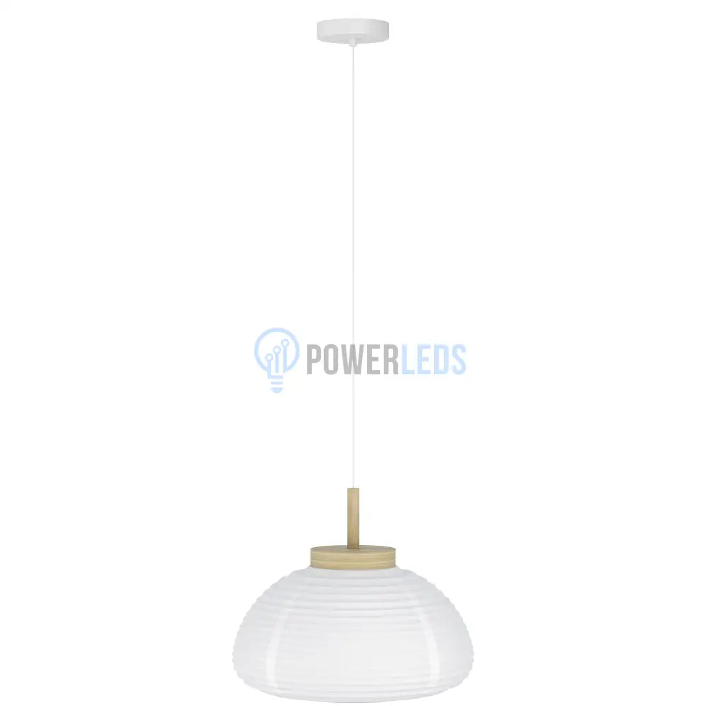 Pendulul SUMMERHILL White 110CM Eglo ALBA / SUSPENDATE Lighting Fixtures