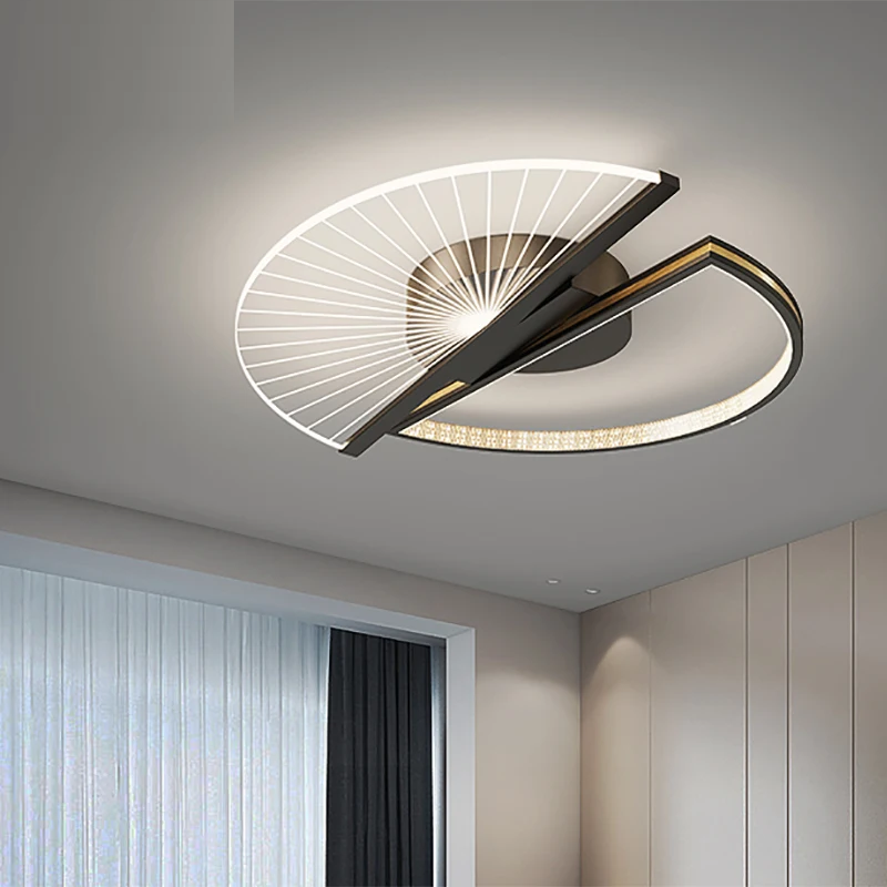 Lustra LED Charlotte 1+1 Circle Echivalent 300W Telecomanda