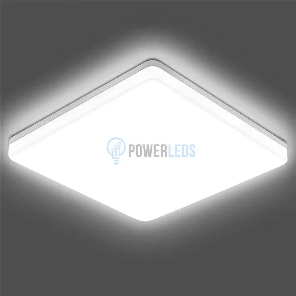 Plafoniera Led 12W Patrata Echivalent 75W C051 Led Ceiling Light