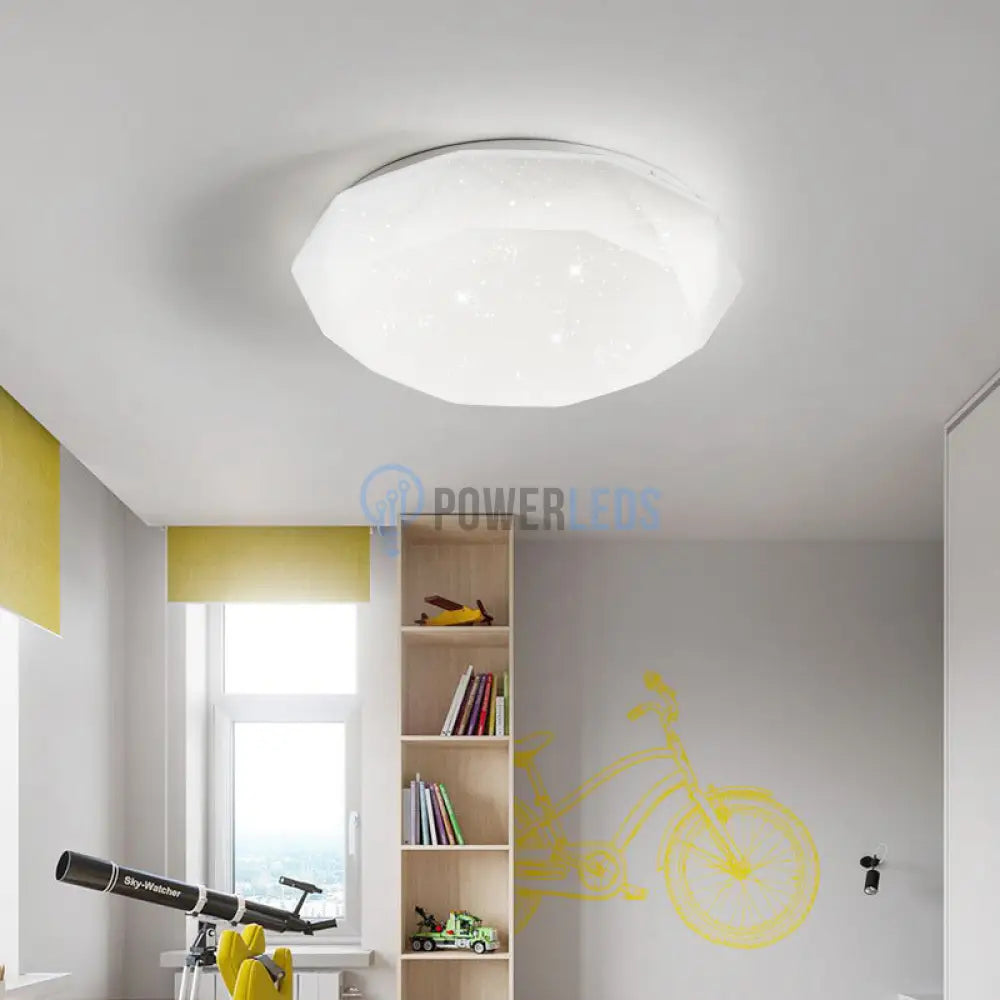 Plafoniera Led 24W Diamond Echivalent 200W Led Ceiling Light