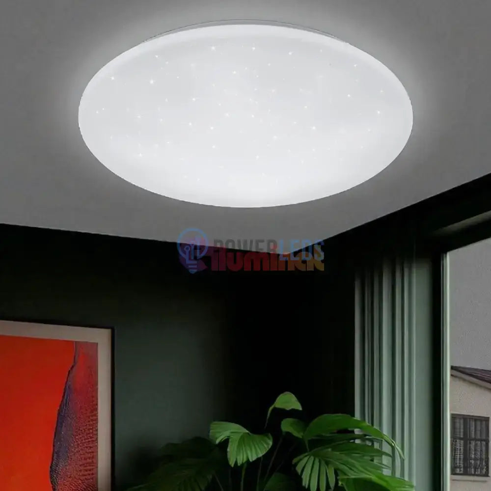 Plafoniera LED 27 KATO Starlight CCT 3Functii de Lumina Echivalent 300W powerleds.ro