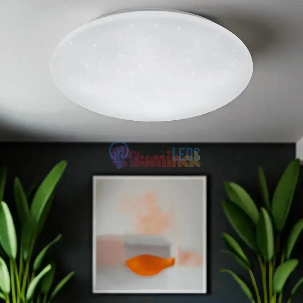 Plafoniera LED 27 KATO Starlight CCT 3Functii de Lumina Echivalent 300W powerleds.ro