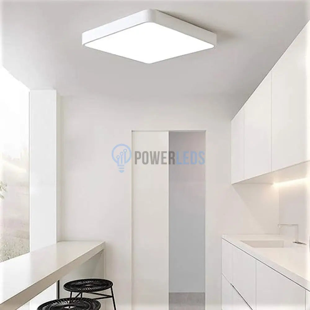 Plafoniera Led 30W Ultra-Thin Patrata Echivalent 300W Led Ceiling Light