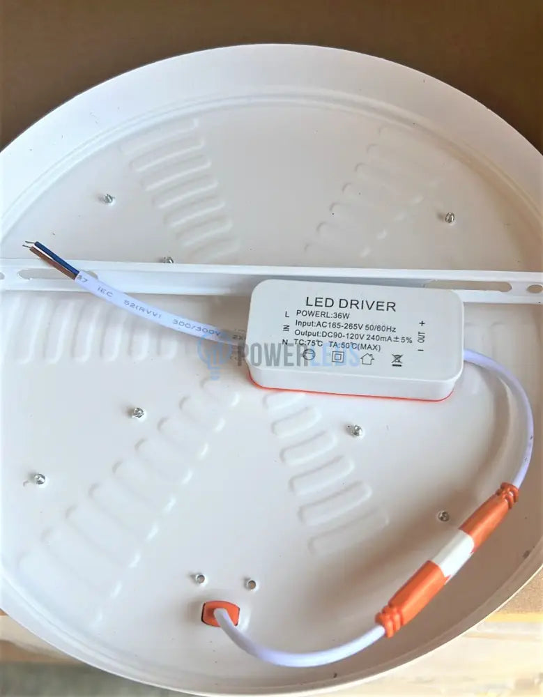 Plafoniera Led 36W Frameless Rotunda Echivalent 300W Led Ceiling Light