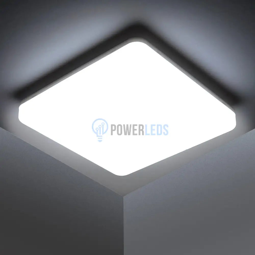 Plafoniera Led 48W Frameless Patrata Echivalent 400W Led Ceiling Light