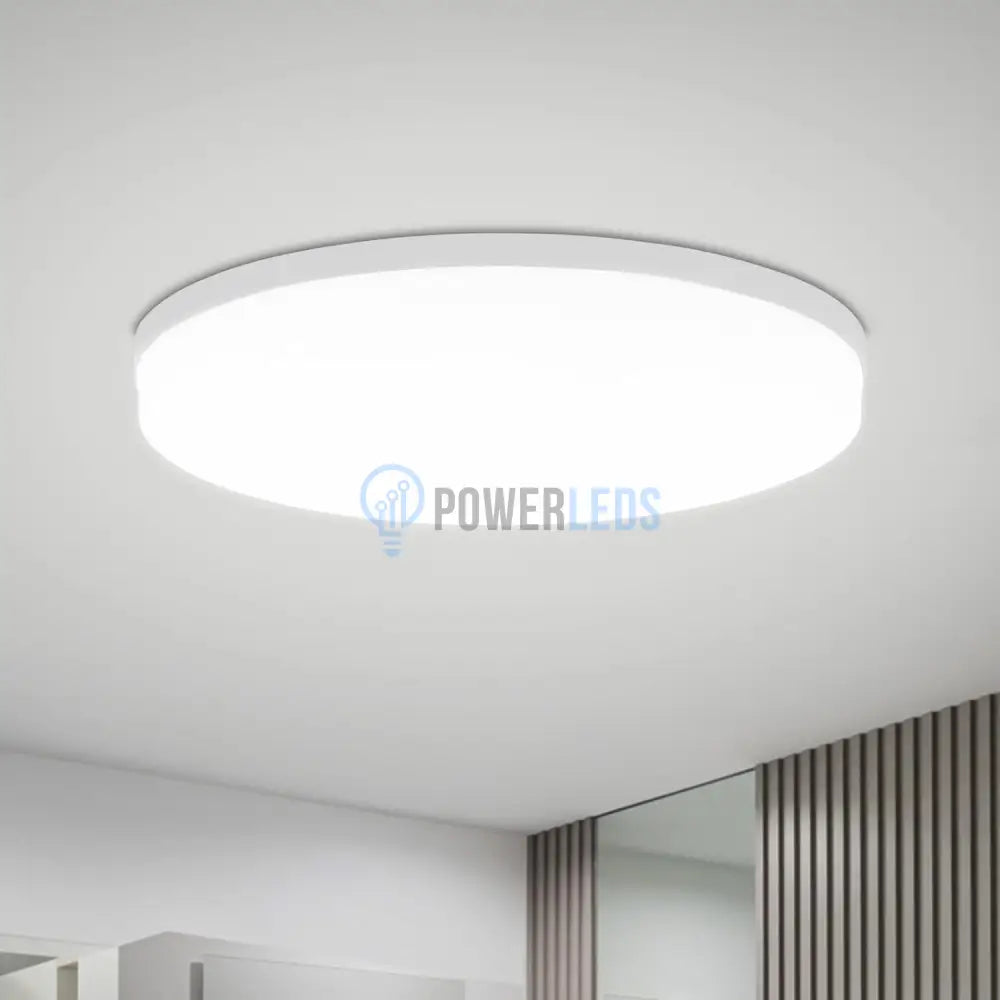 Plafoniera Led 48W Frameless Rotunda Echivalent 400W Led Ceiling Light