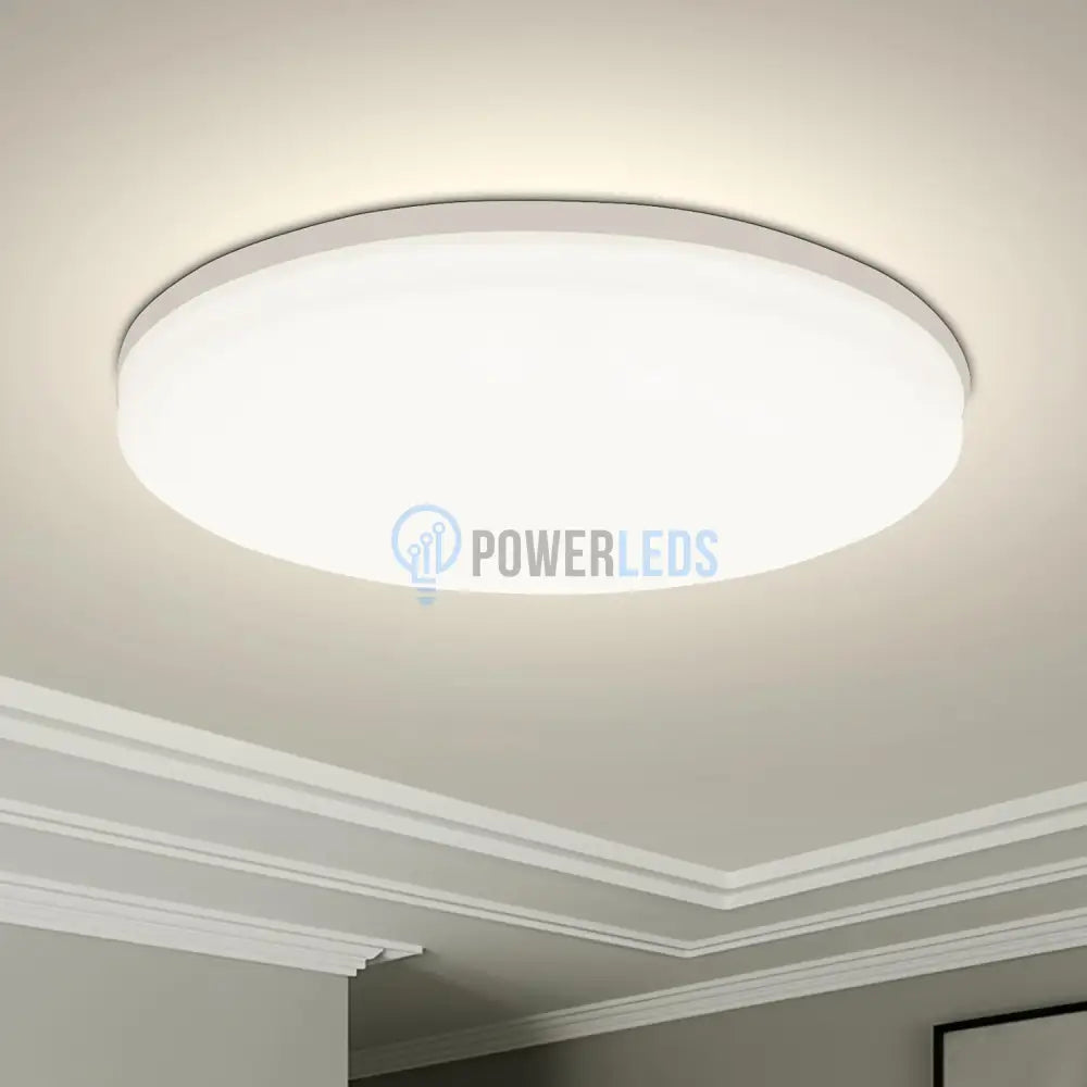 Plafoniera Led 48W Frameless Rotunda Echivalent 400W Led Ceiling Light