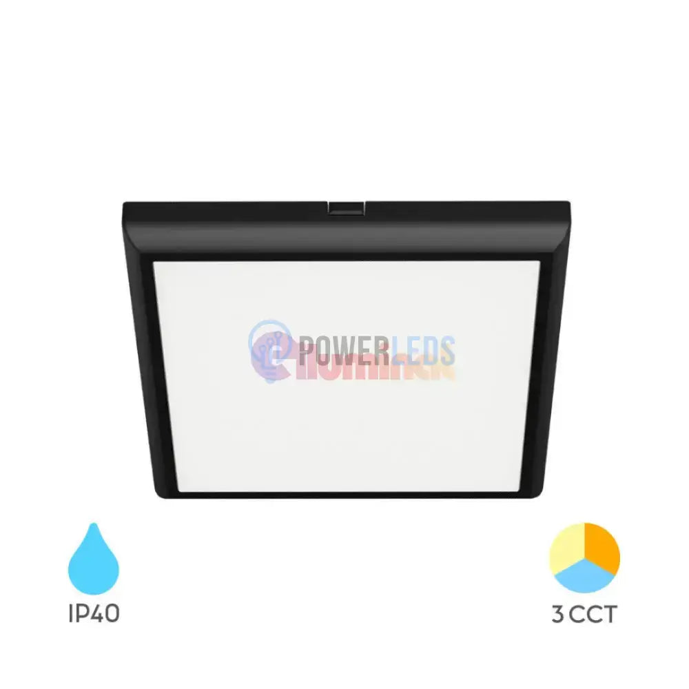 Plafoniera LED Baie 20W Square IP40 3 Lumini Echivalent 200W powerleds.ro