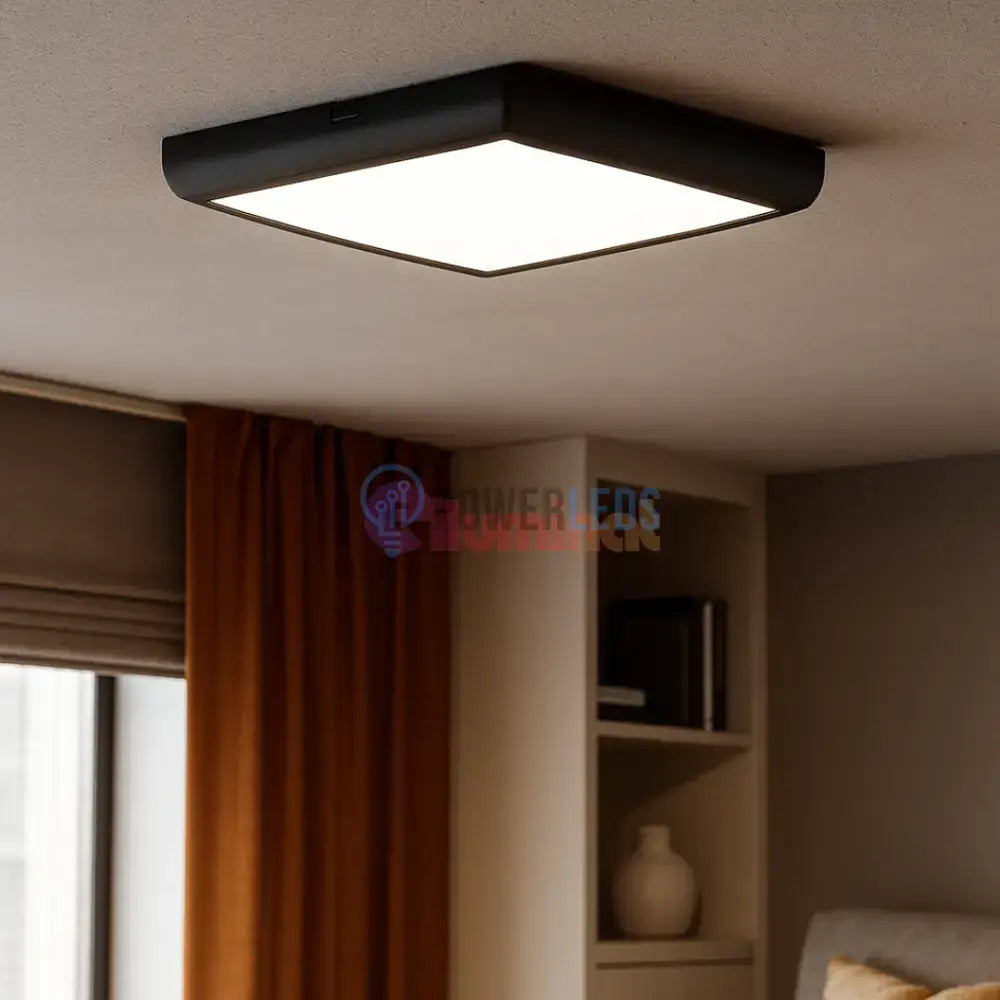 Plafoniera LED Baie 20W Square IP40 3 Lumini Echivalent 200W powerleds.ro