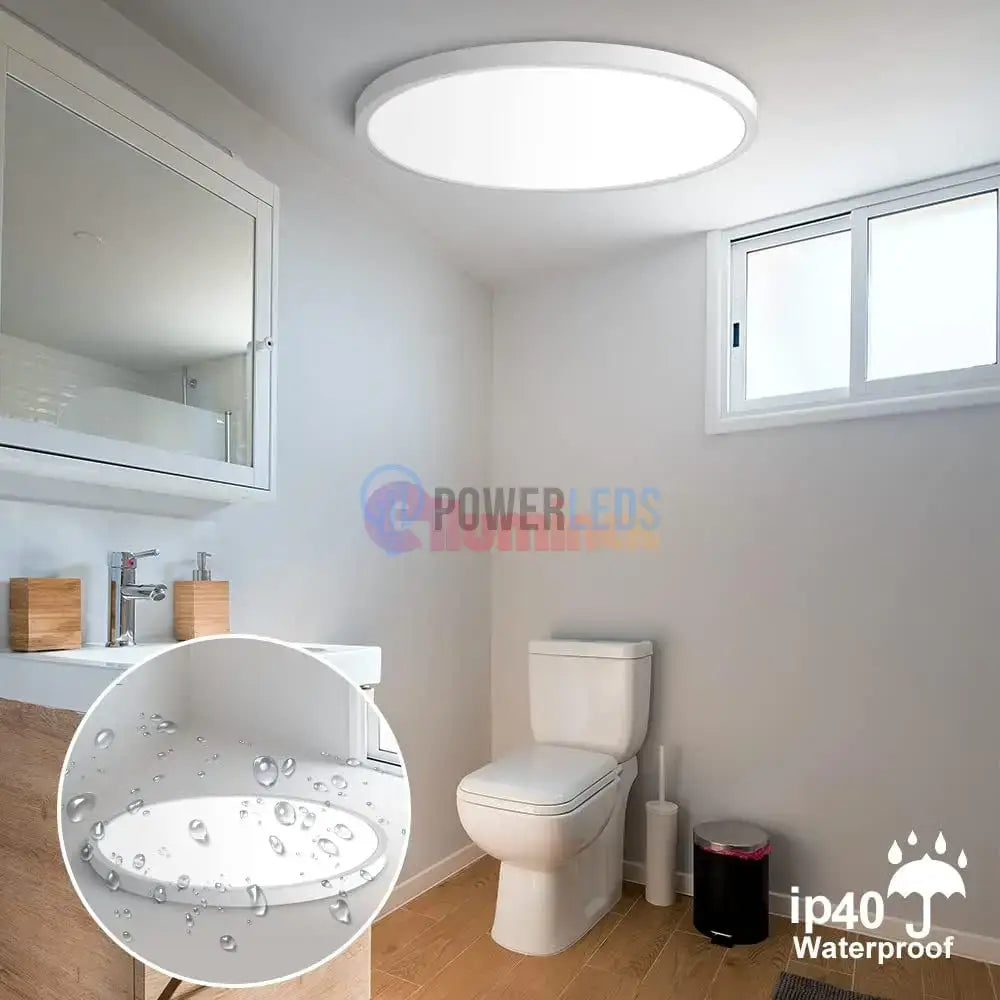 Plafoniera LED Baie 32W 40cm IP40 3 Lumini Echivalent 280W powerleds.ro