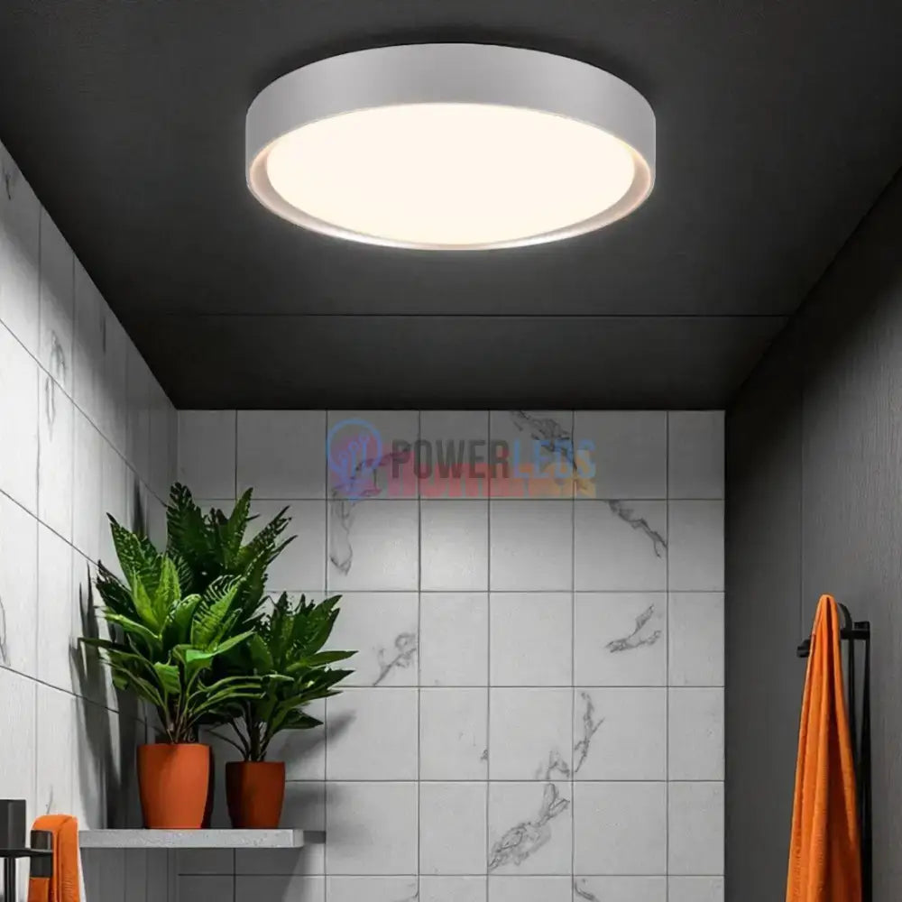 Lustra LED CLARIMO White powerleds.ro