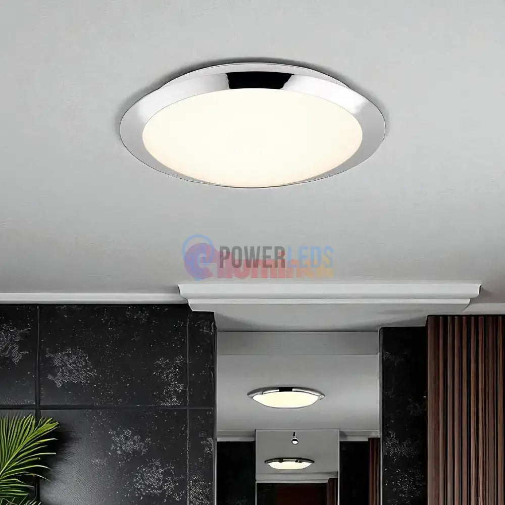 Lustra LED UMBERTO Crom powerleds.ro
