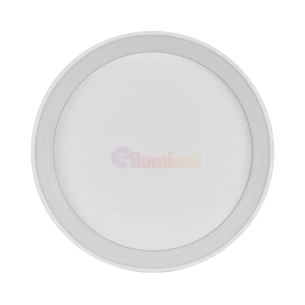 Lustra LED GIRONA White 3 Lumini din buton Echivalent 400W ALBA / 48CM / CIRCLE DESIGN Lighting Fixtures
