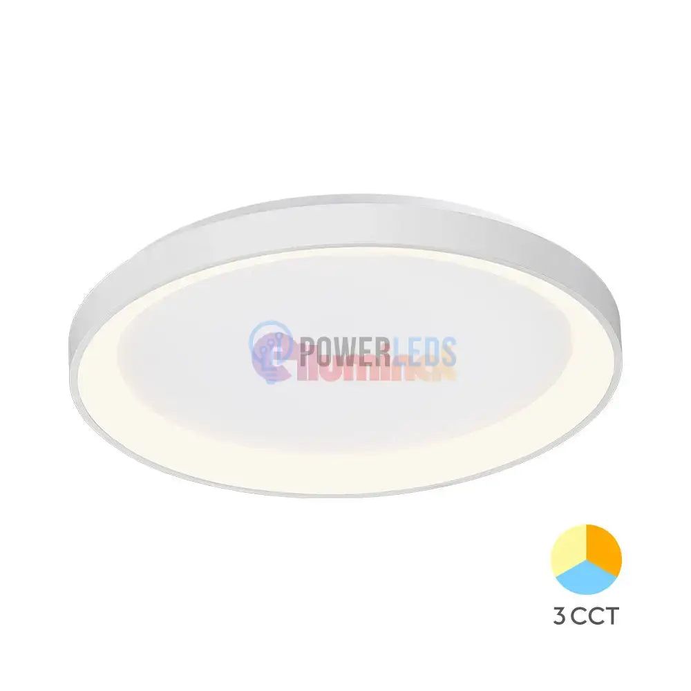Lustra LED GIRONA White, 3 Lumini din buton, Echivalent 400W powerleds.ro
