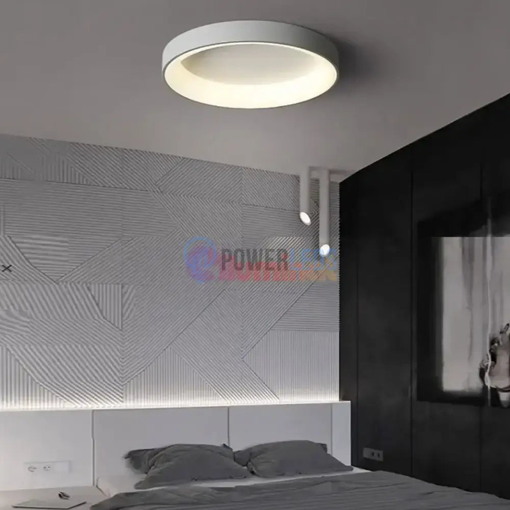 Lustra LED GIRONA White, 3 Lumini din buton, Echivalent 400W powerleds.ro