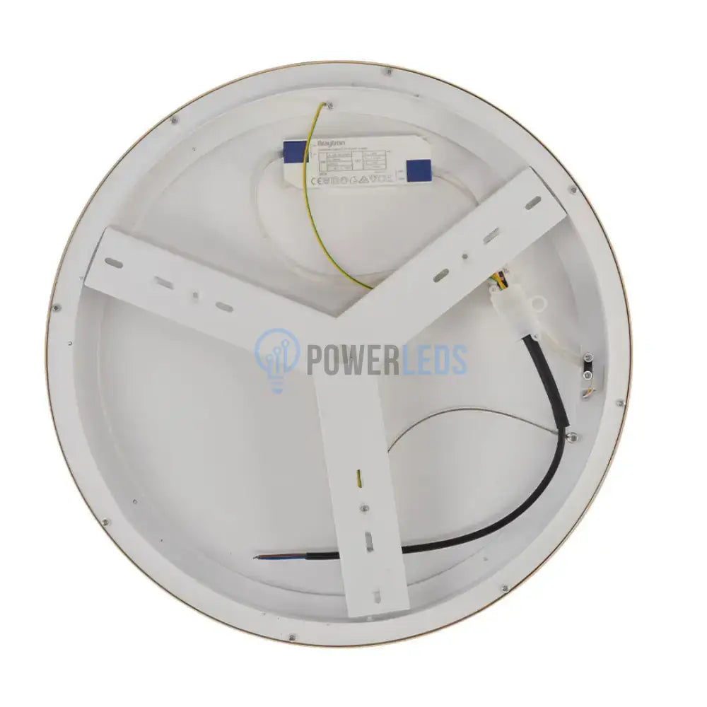 Lustra LED Aplicata GOLD BELLA 36W 3IN1 powerleds.ro