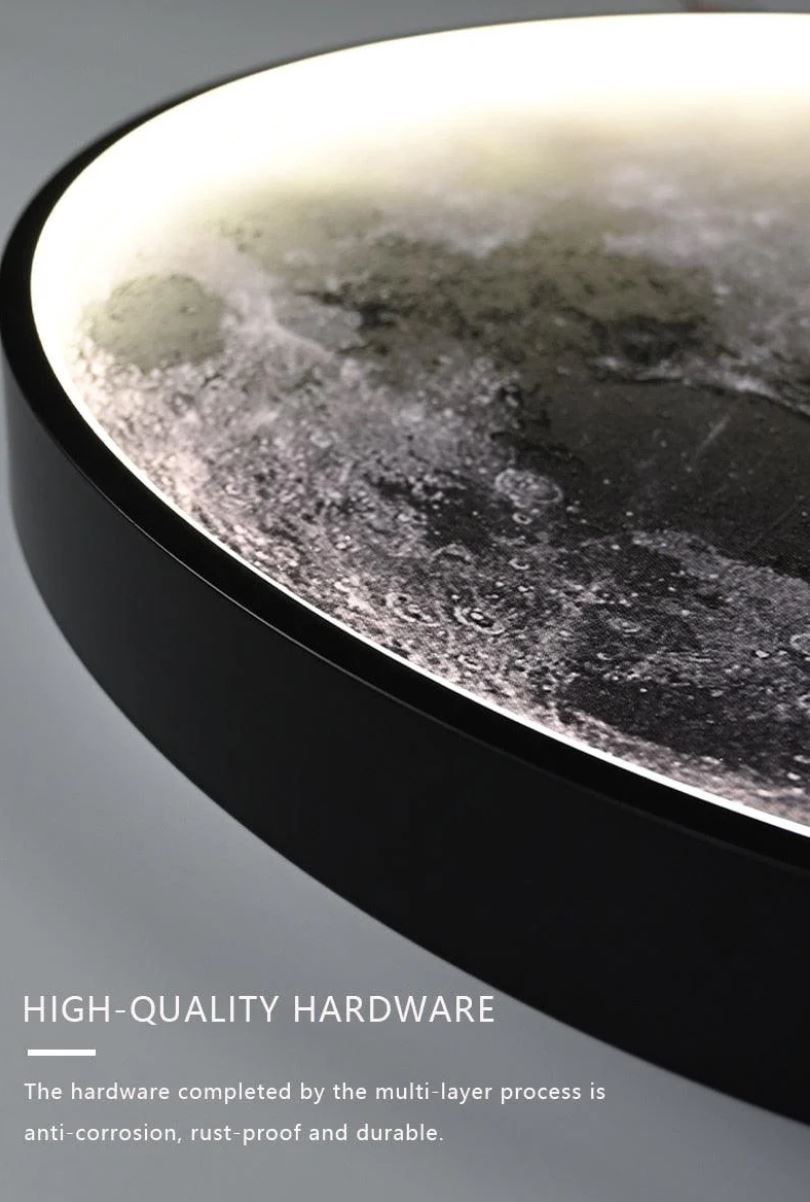 Plafoniera LED Dark MOON Echivalent 300W cu Telecomanda