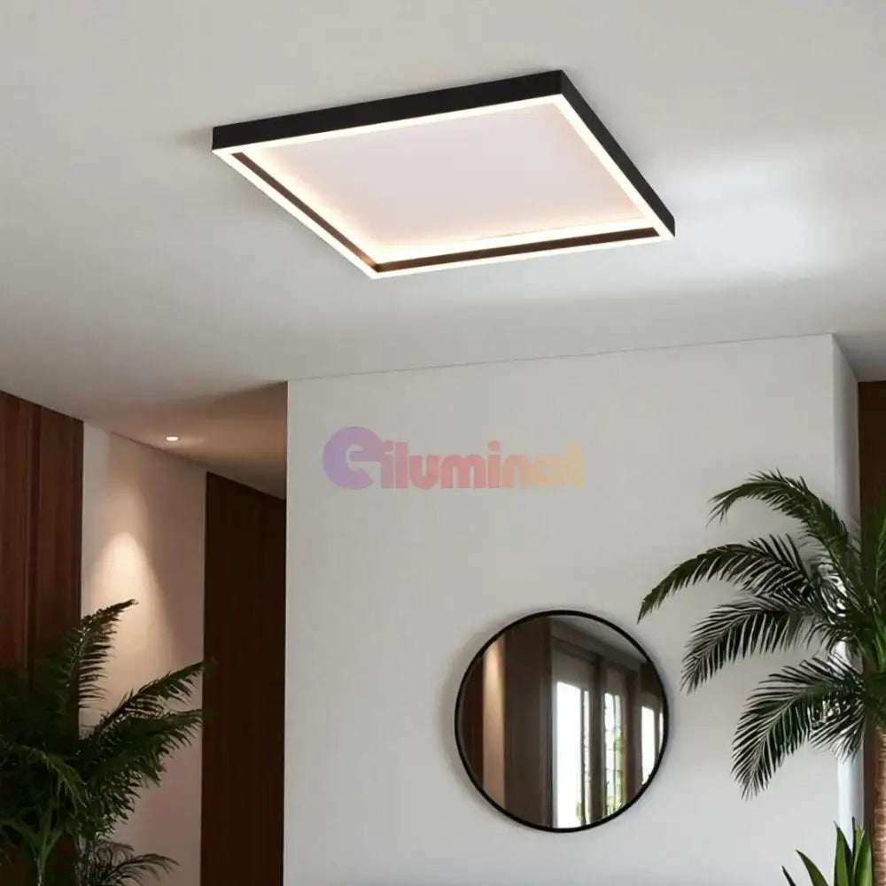 Plafoniera LED ROTONDA Black Premium powerleds.ro