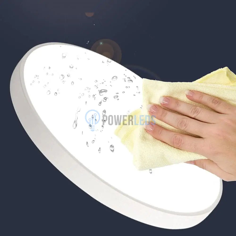 Plafoniera LED Rotunda 50cm IP44 ULTRA-THIN Echivalent 600W 60W / ALB RECE / ALBA led ceiling light