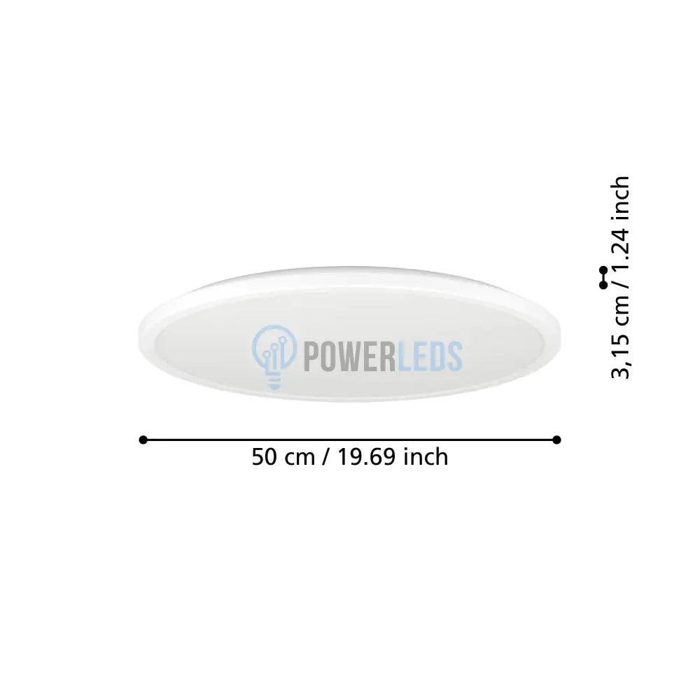Plafoniera LED RGB + TW ROVITO Z EGLO 17W Echivalent 85W 901473 PLAFONIERA LED / 17W led ceiling light