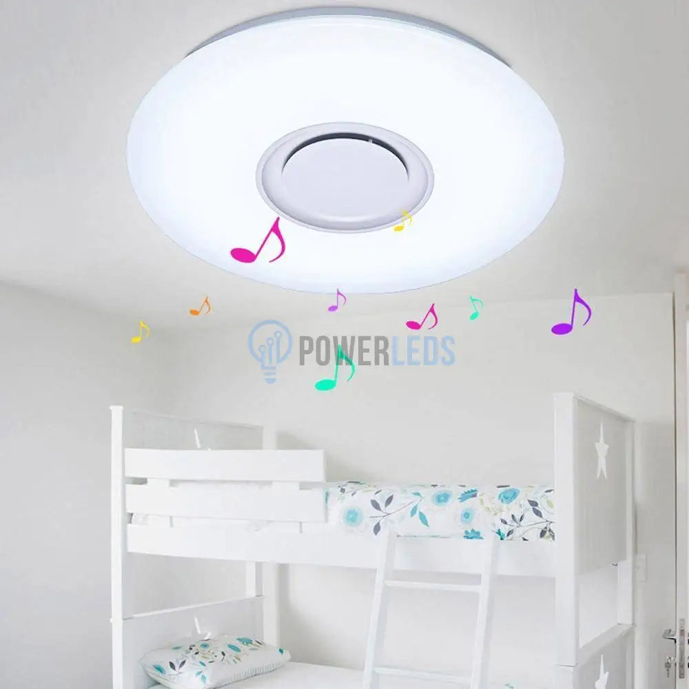 Plafoniera Led Smart 36W Rgbw Cu Bluetooth Echivalent 300W Led Ceiling Light