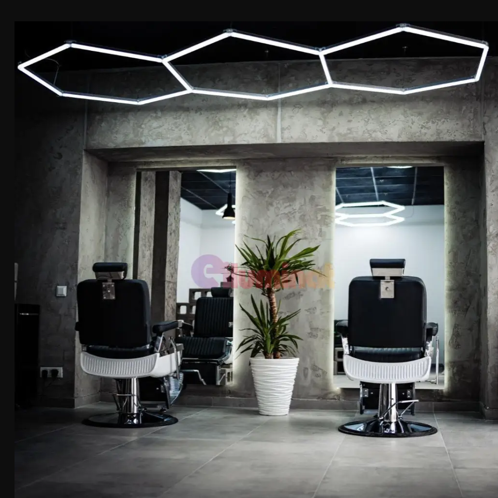 Plafoniera LED Tip Hexagon 98x244CM 160W Echivalent 1500W