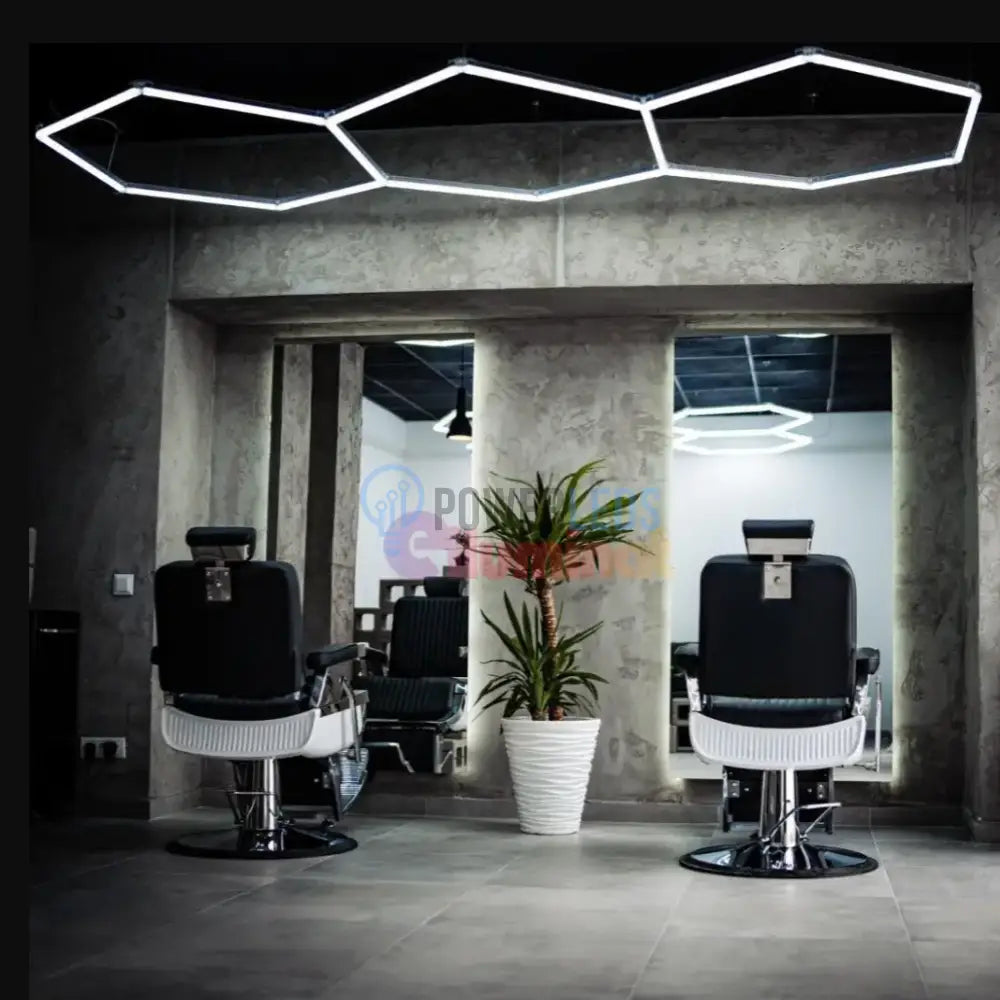 Plafoniera Led Tip Hexagon 98X244Cm 160W Echivalent 1500W Honeycomb Lights