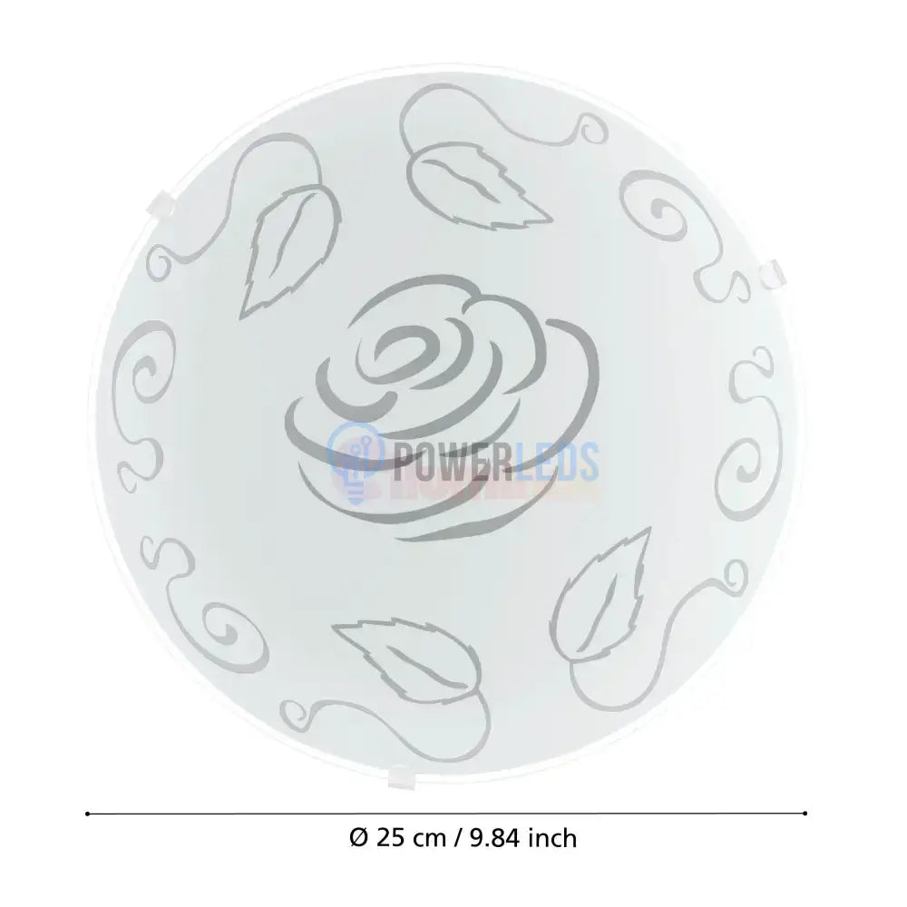 Plafoniera MARS Rose White Rotunda 25CM led ceiling light