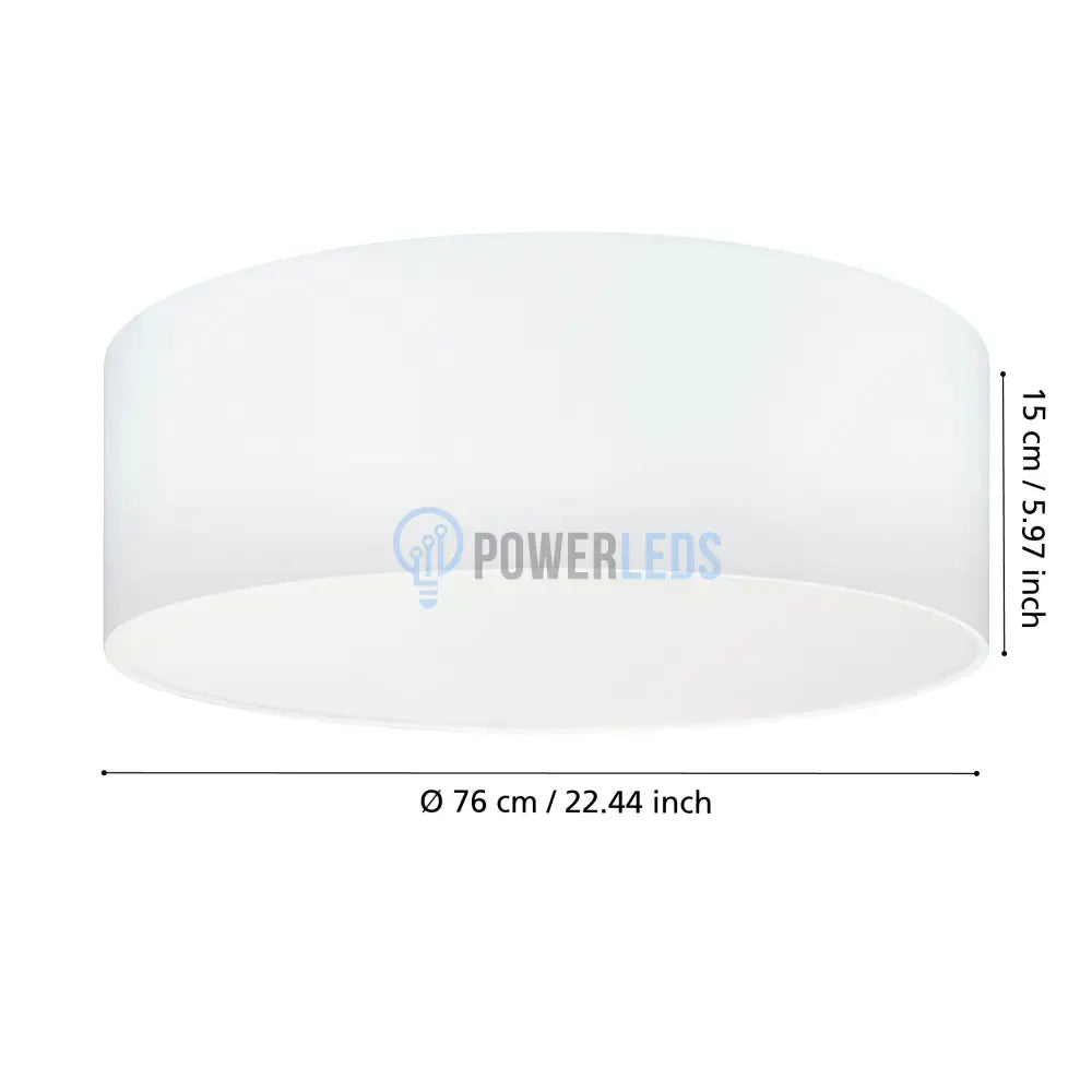 Plafoniera PASTERI White Rotunda 76CM APLICA PERETE / TAVAN / 76CM led ceiling light