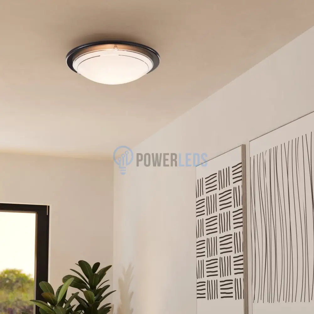 Plafoniera PLANET 1 Black Rotunda 29CM APLICA PERETE / TAVAN / 29CM led ceiling light