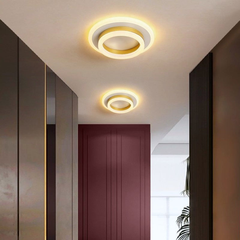 Lustra LED 50W RING GOLD Echivalent 200W