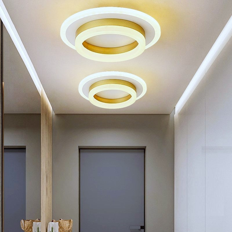 Lustra LED 50W RING GOLD Echivalent 200W