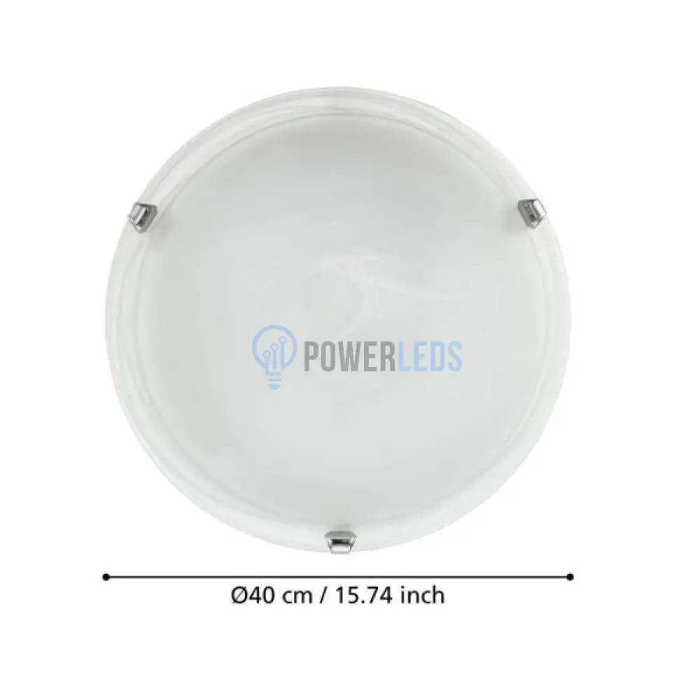Plafoniera SALOME Silver Rotunda 40CM APLICA PERETE / TAVAN / 40CM led ceiling light
