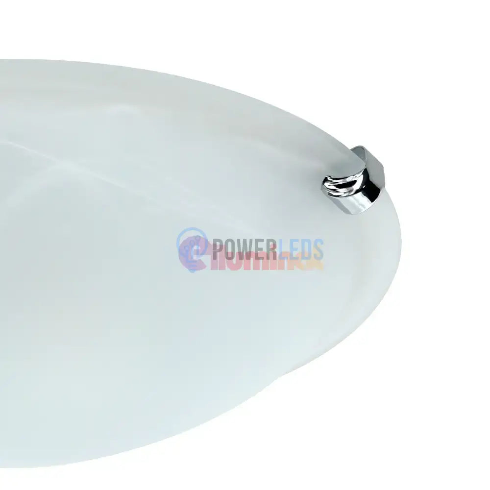 Plafoniera SALOME White & Silver Rotunda 30CM APLICA PERETE / TAVAN / 30CM led ceiling light