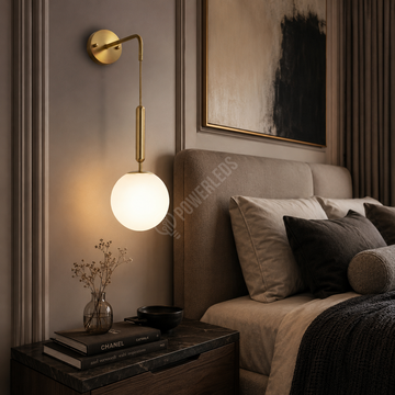 Aplica Ajustabila Nordic Style Abajur Mat Golden BD629/1