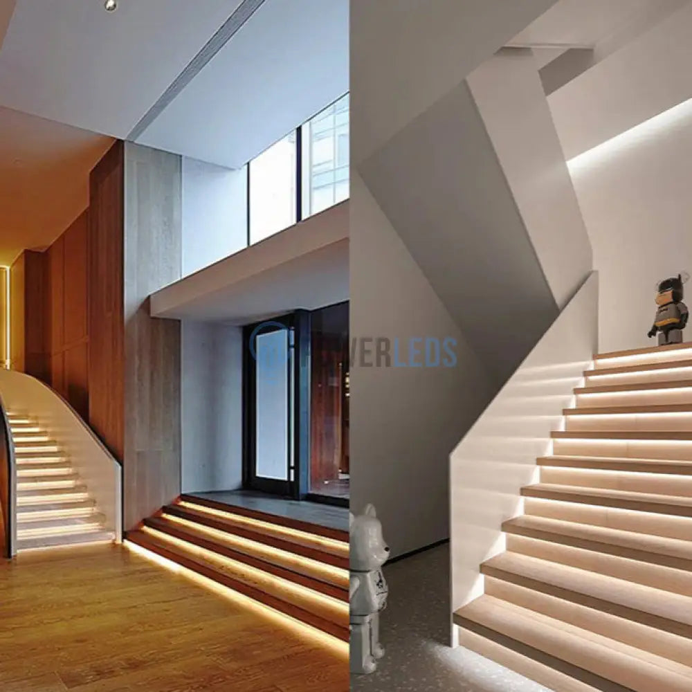 Profil LED Aluminiu Pentru Trepte 2 Metri