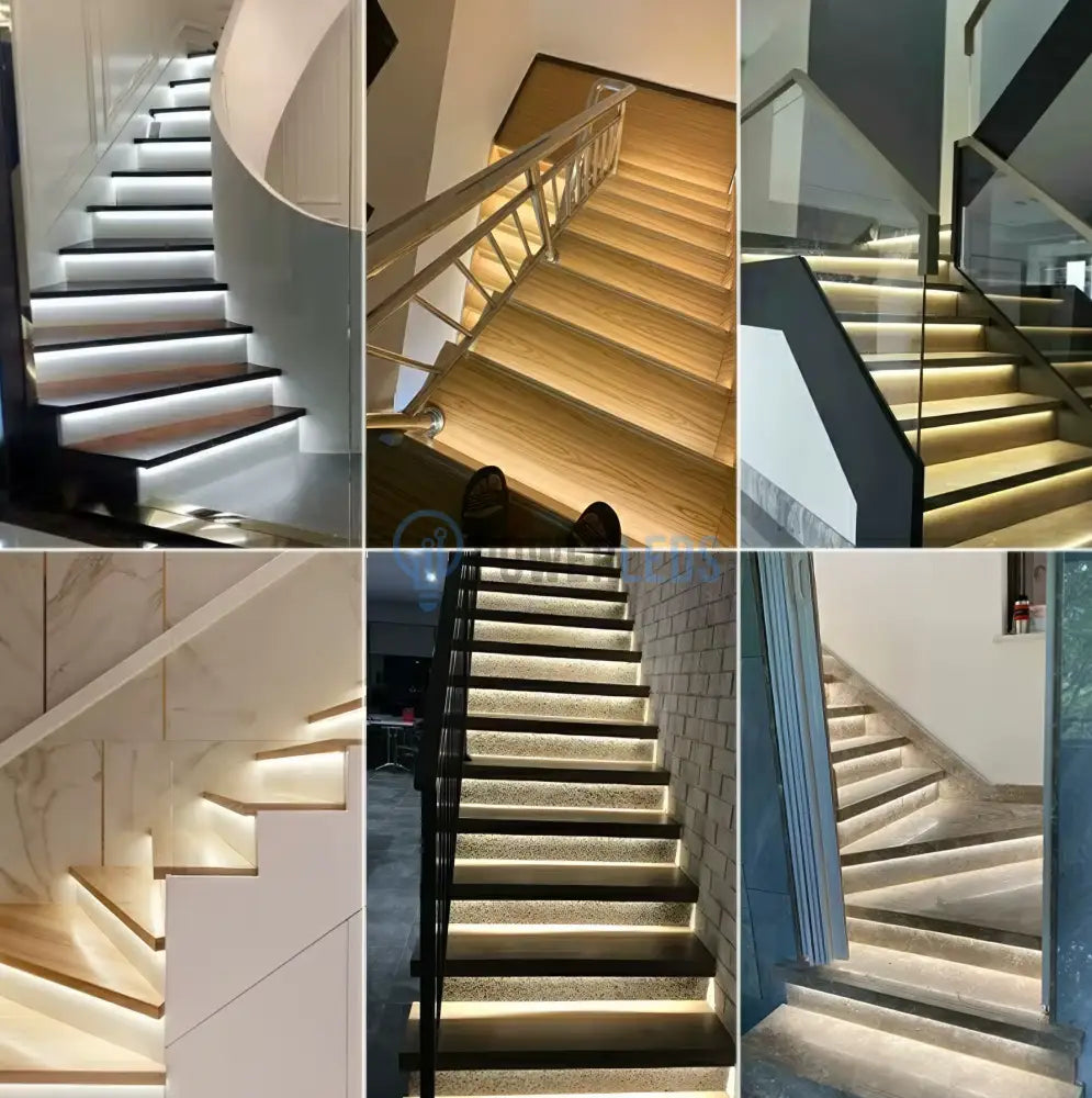 Profil LED Aluminiu Pentru Trepte 2 Metri