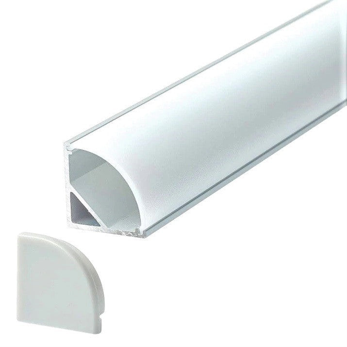 Profil Aluminiu Aplicat Colt 90 Grade 2 Metri